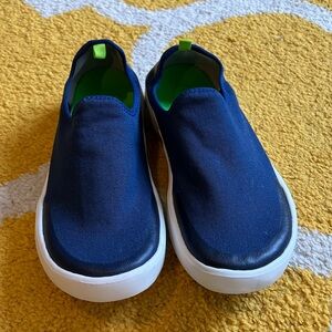 OOFOS OOmg Eezee low shoe - navy blue